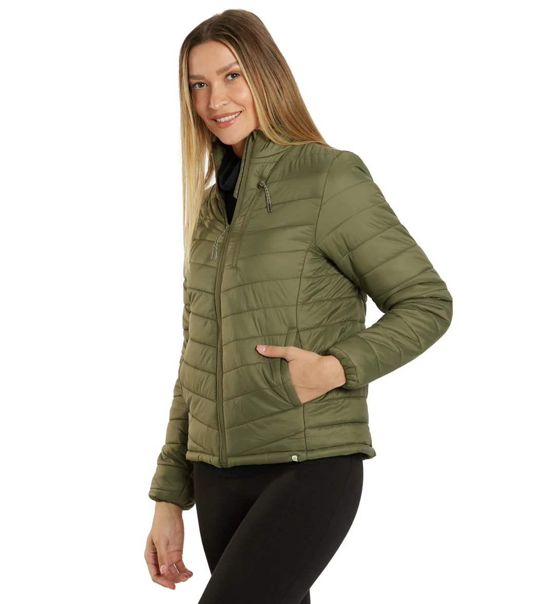 Marika Long Sleeve Puffer Jacket