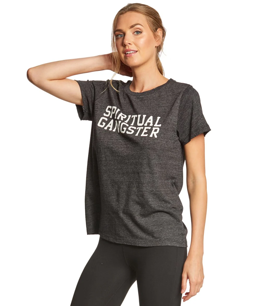 Spiritual Gangster SG Varsity Rec Tee