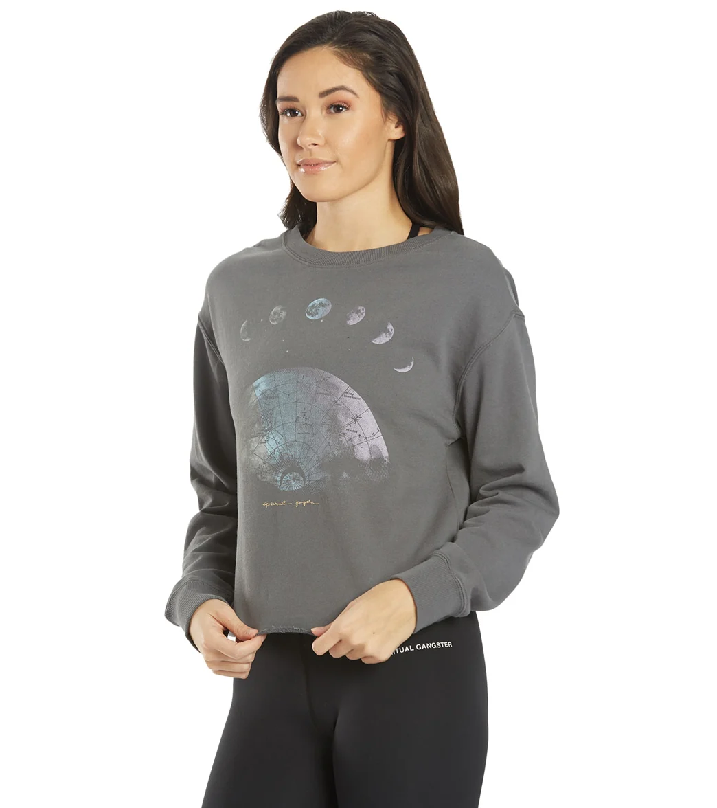 Spiritual Gangster Moon Dream Mazzy Pullover Sweater