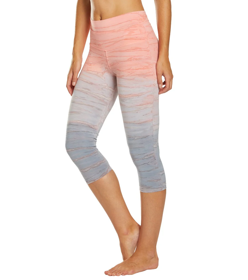 Hard Tail High Rise Cotton Yoga Capris