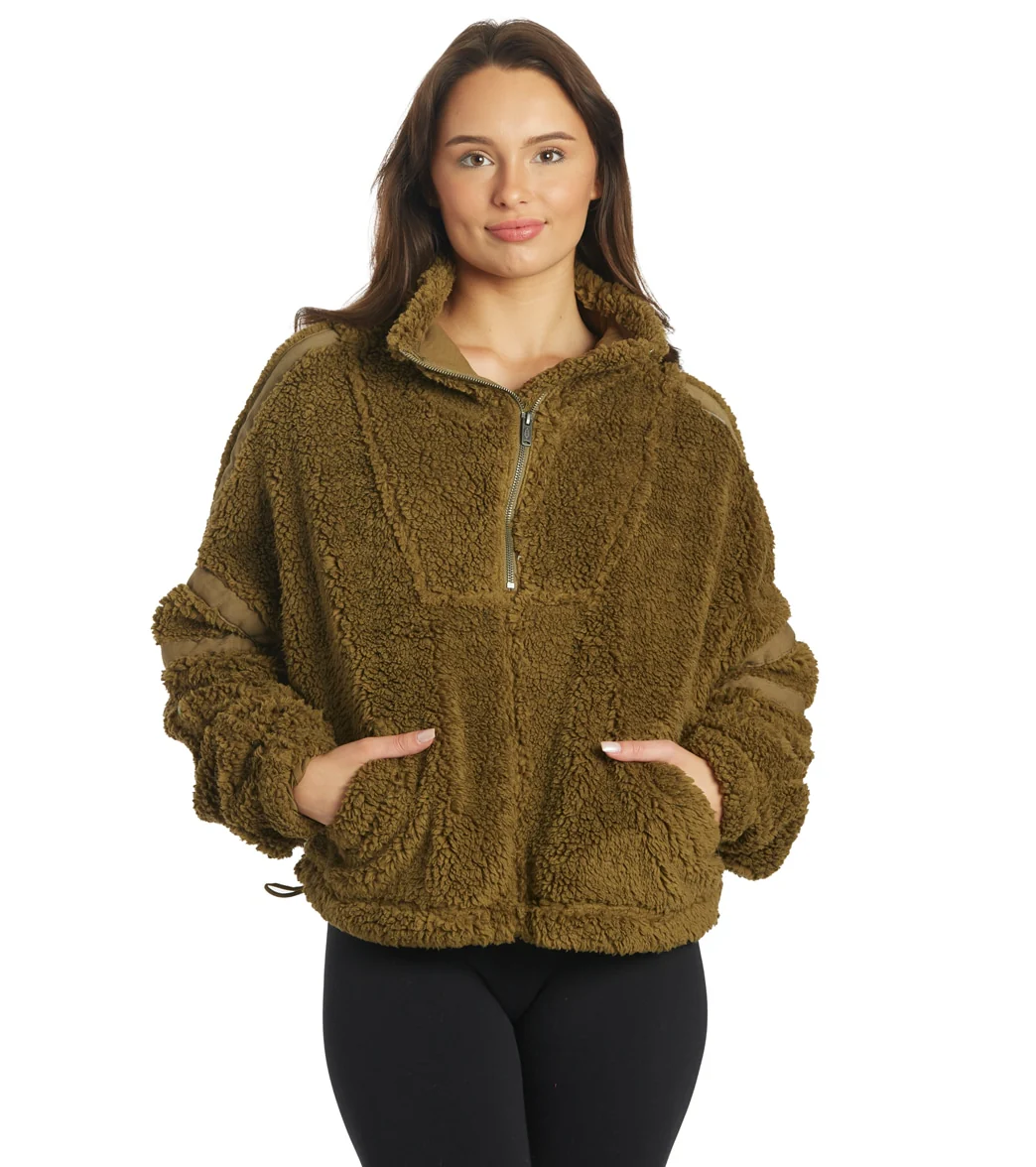 Free People Nantucket Fleece Pullover