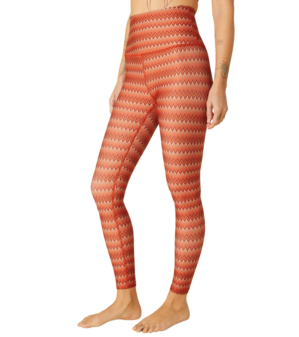 Beyond Yoga Printed High Waisted Midi Leggings