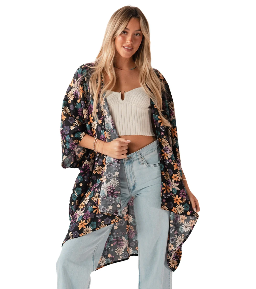 Lotus and Luna Kimono