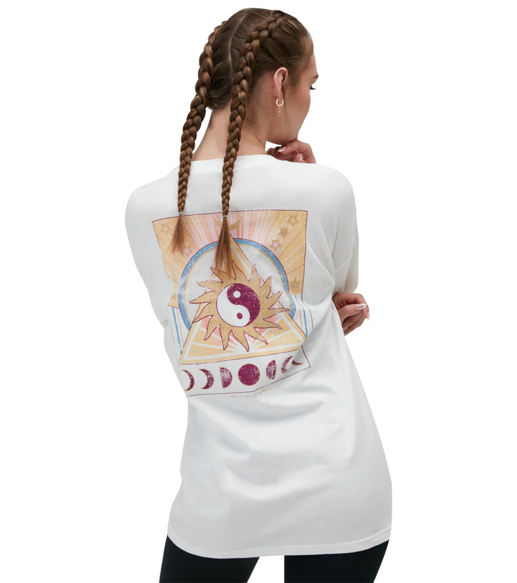 Spiritual Gangster Yin Yang Long Sleeve Tee