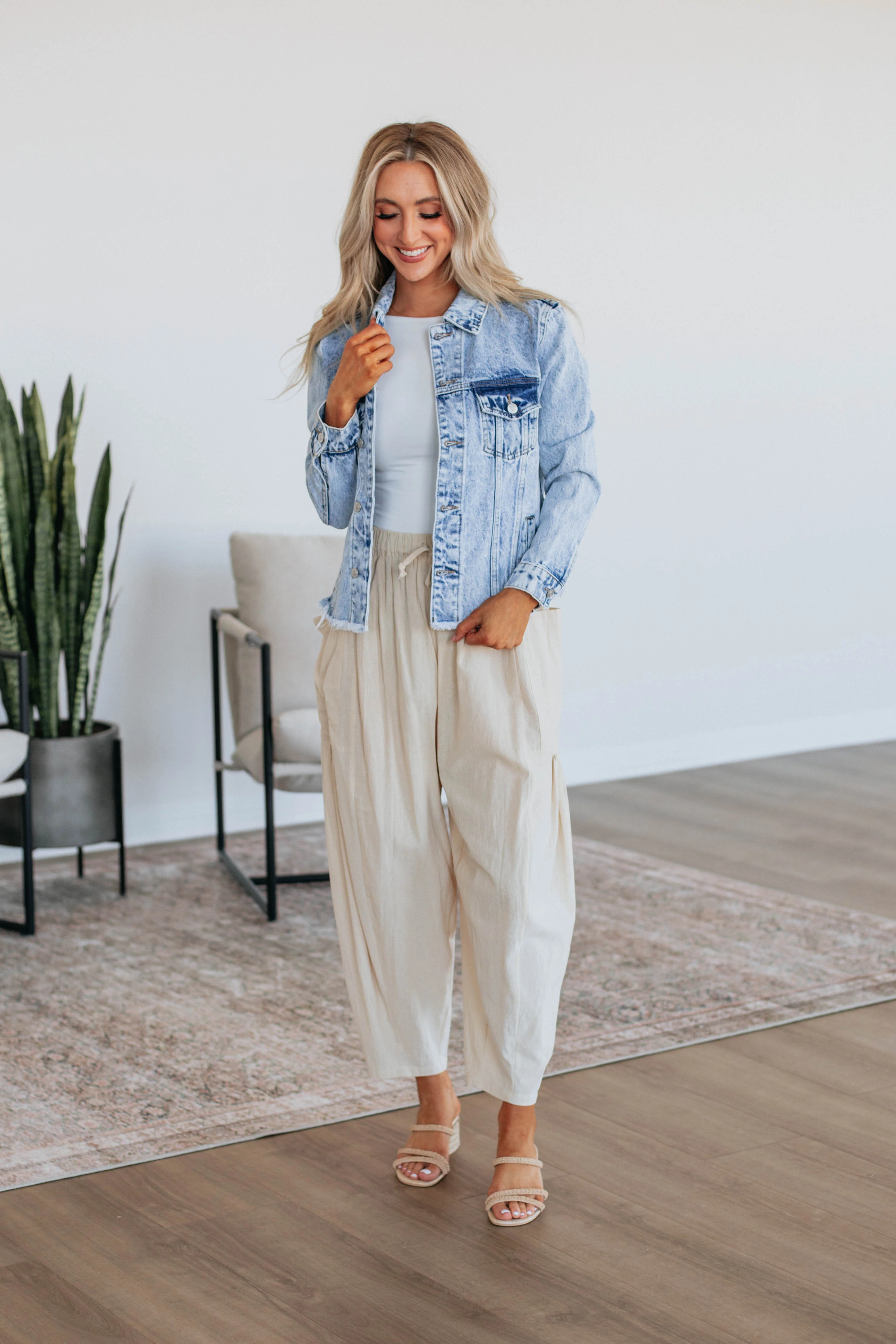 Adeera Pants - Beige