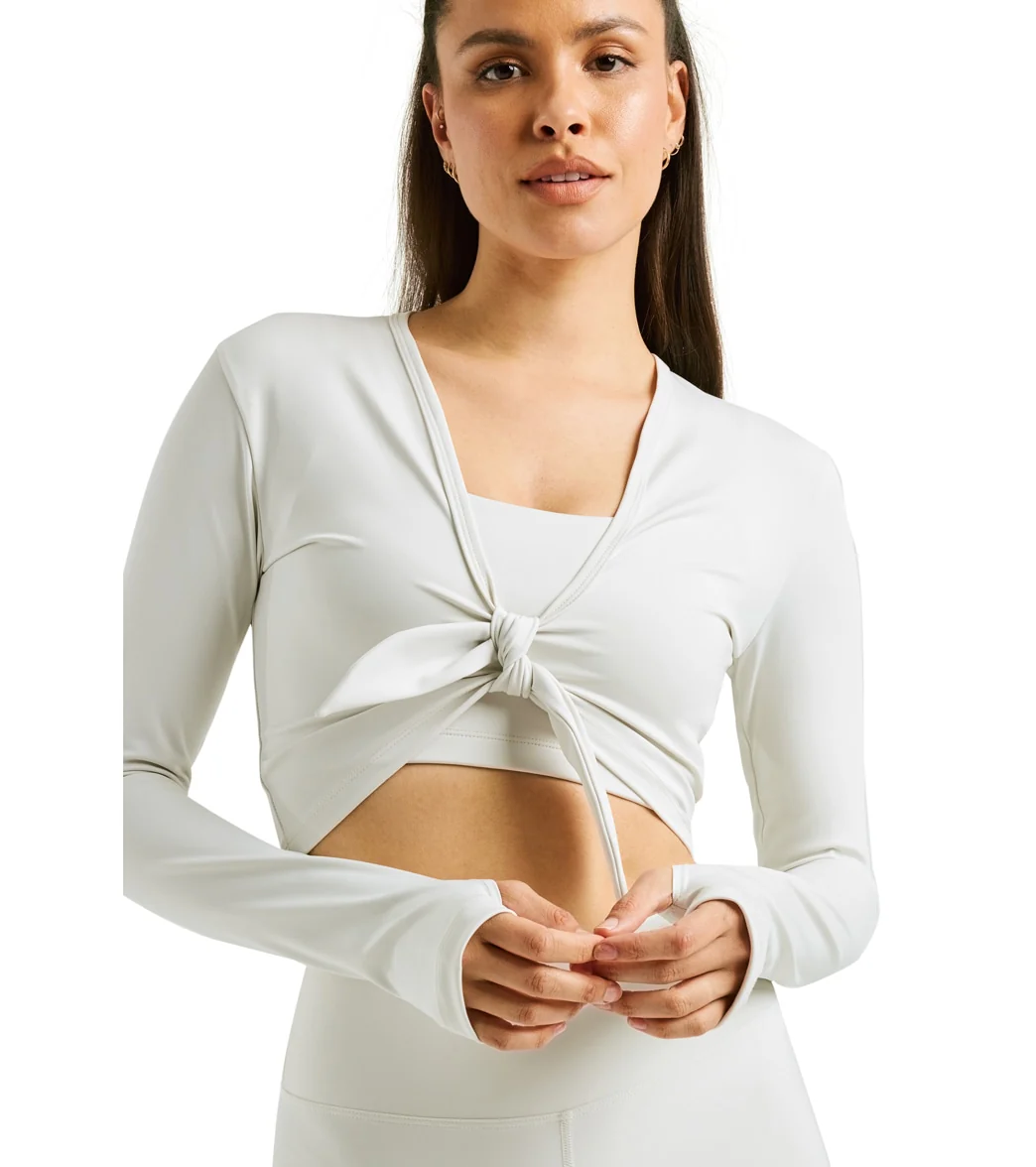 Year of Ours Tie Front Long Sleeve