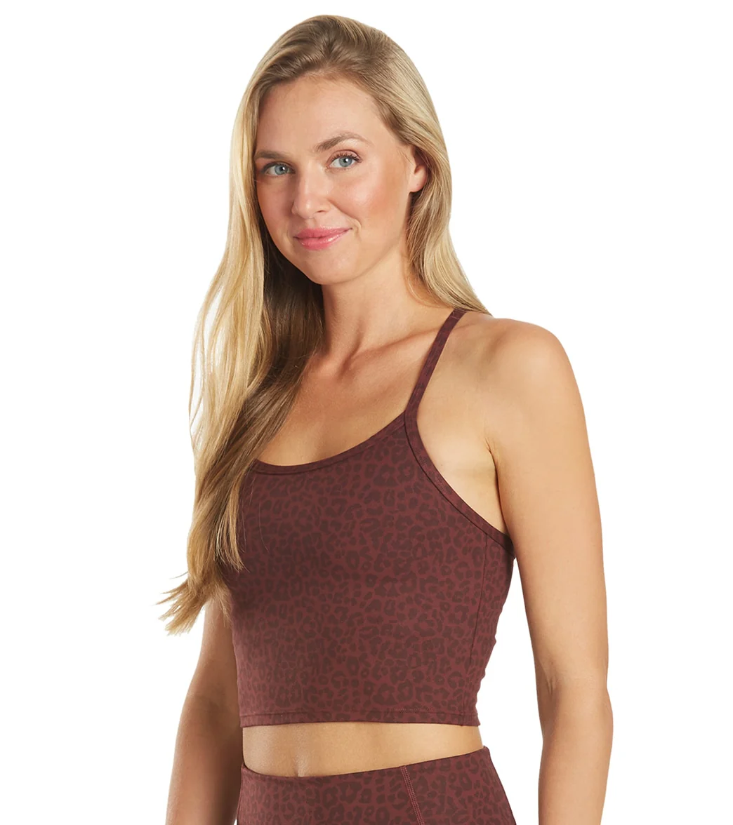 Everyday Yoga Unity Cheetah Crop Tank