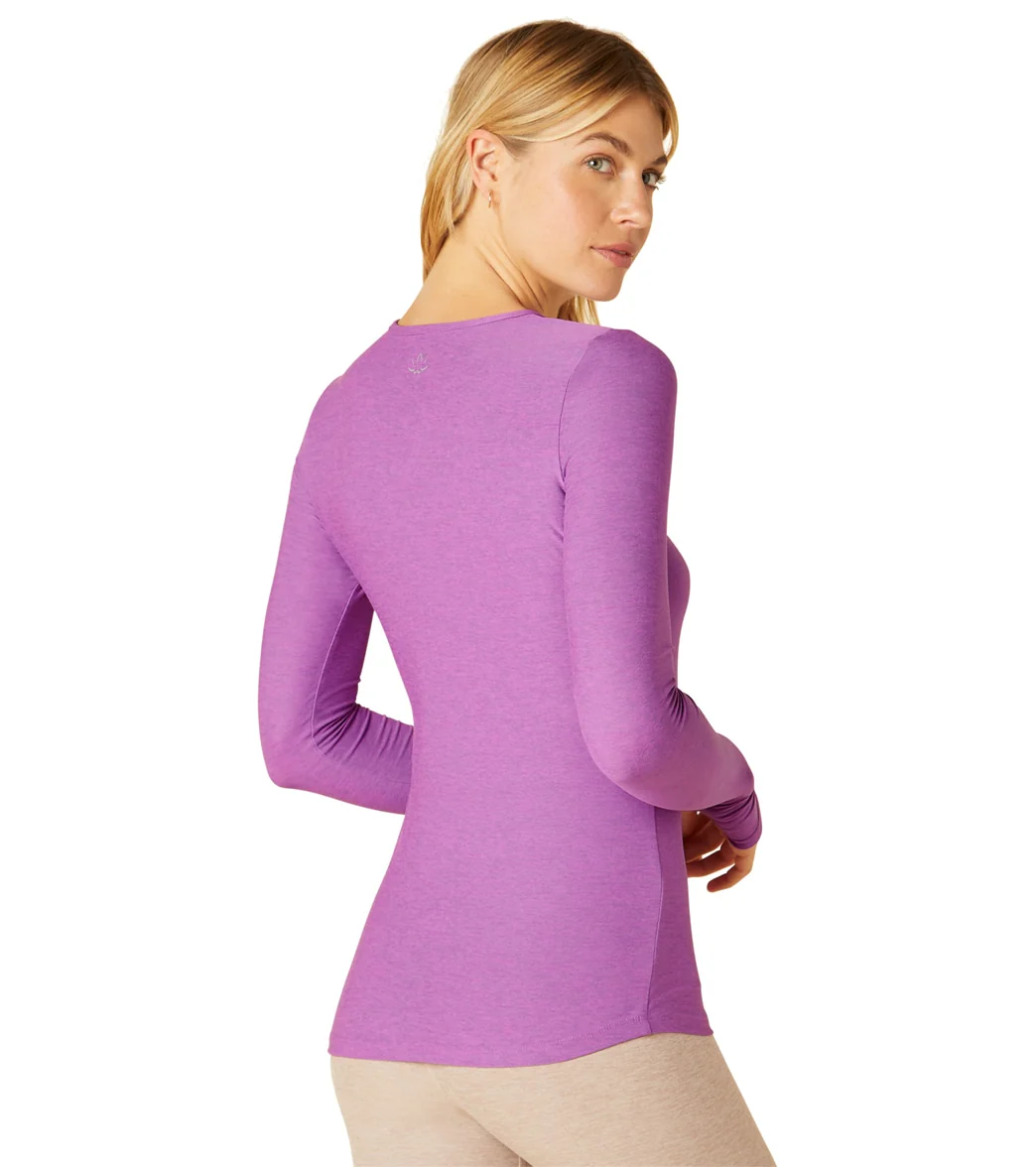 Beyond Yoga Featherweight Spacedye Classic Crew Pullover