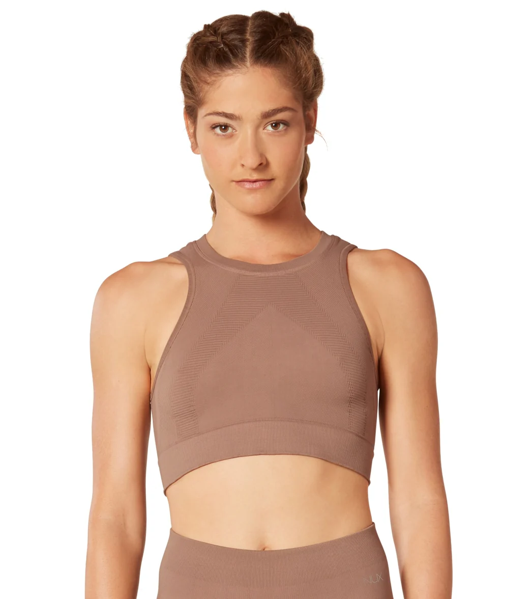 NUX One By One Seamless Yoga Crop Top