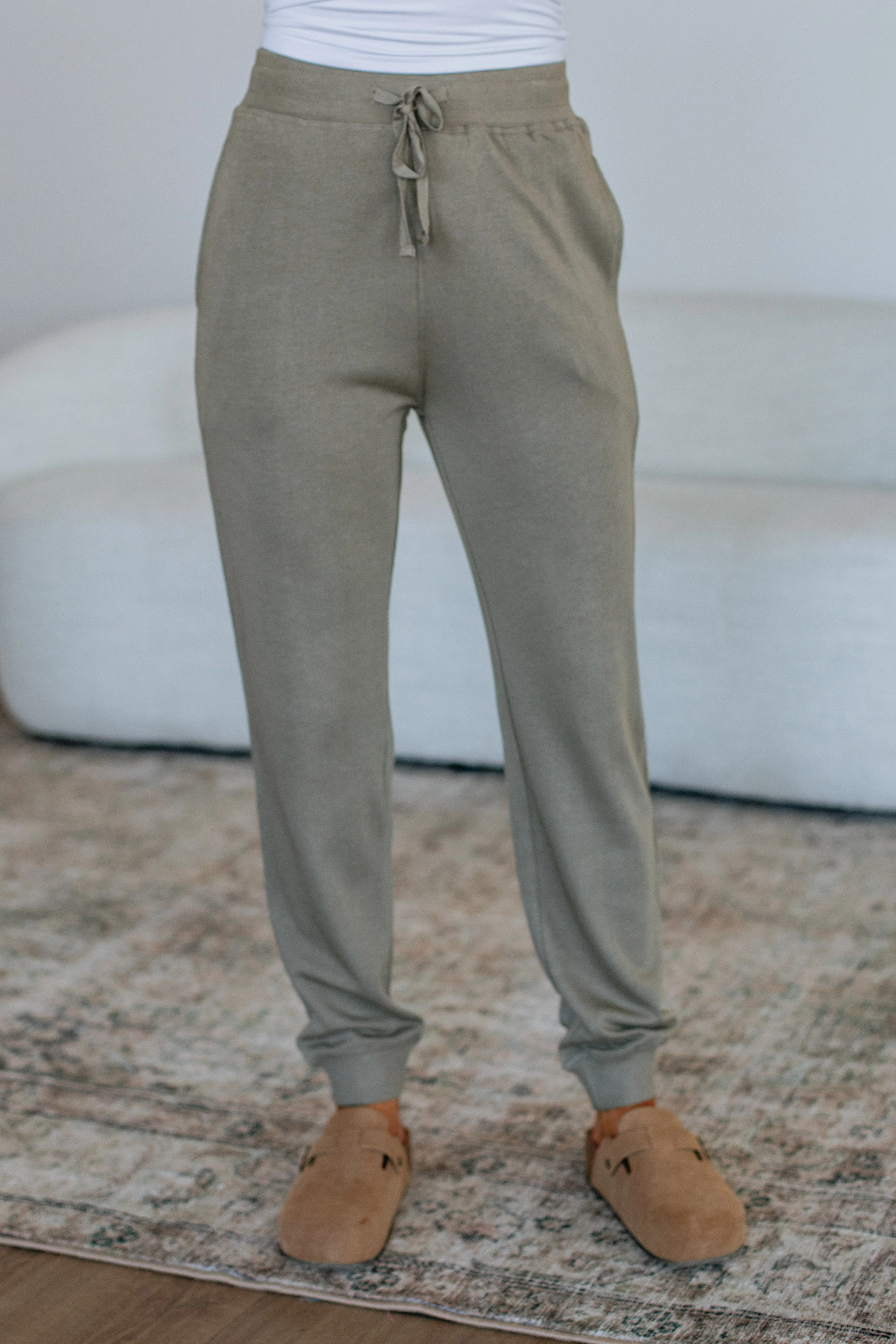 Merritt Lounge Joggers - Moss
