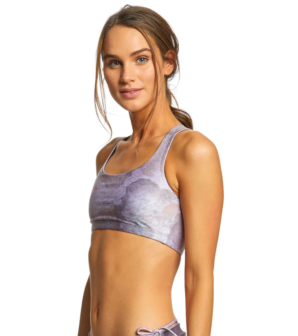 Onzie Chic Yoga Sports Bra Animal Dusk