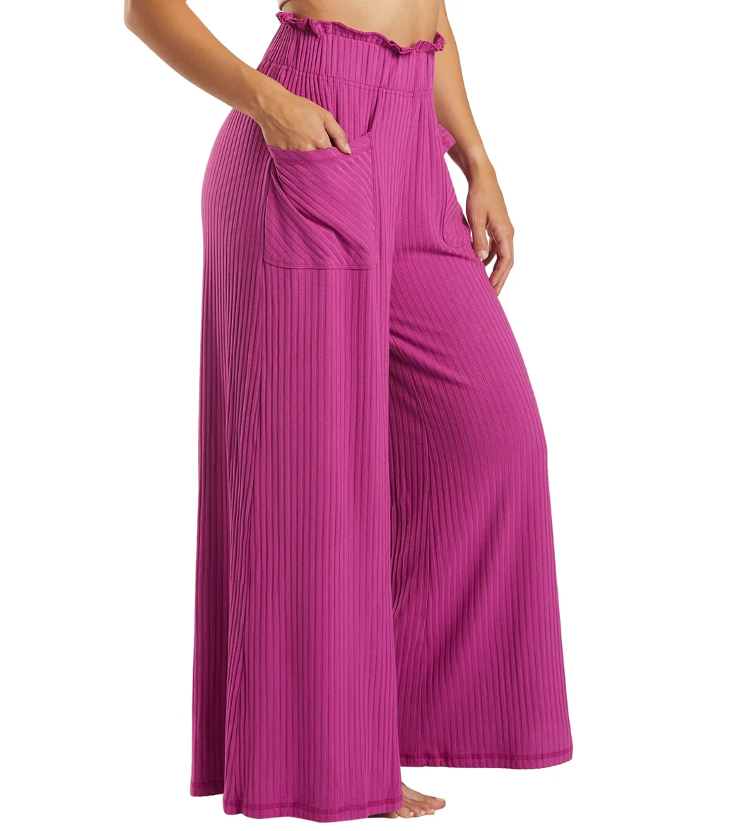 Free People Blissed Out Wide Leg Pants