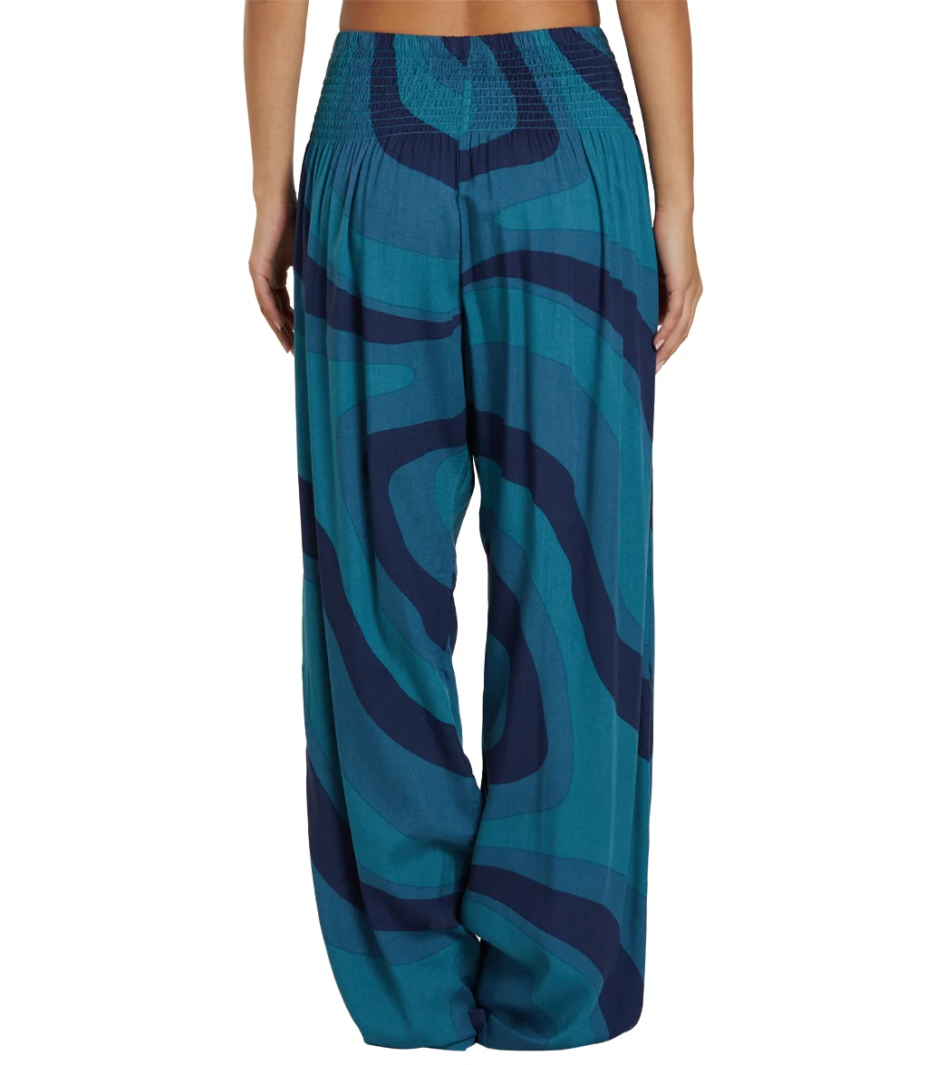 Lotus and Luna Bahama Swirl Wide Leg Pant