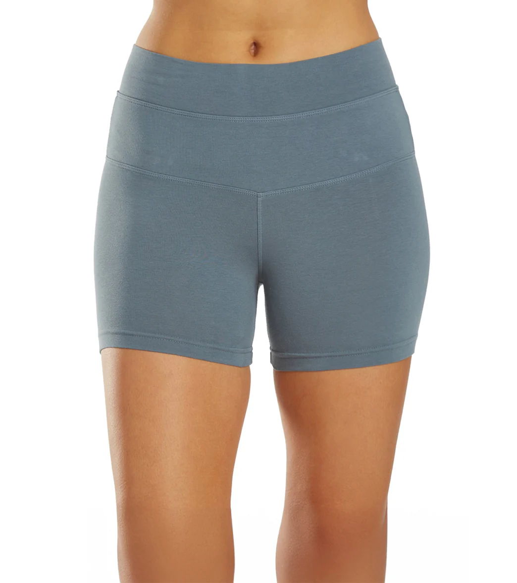 Hard Tail High Rise Yoga Booty Shorts