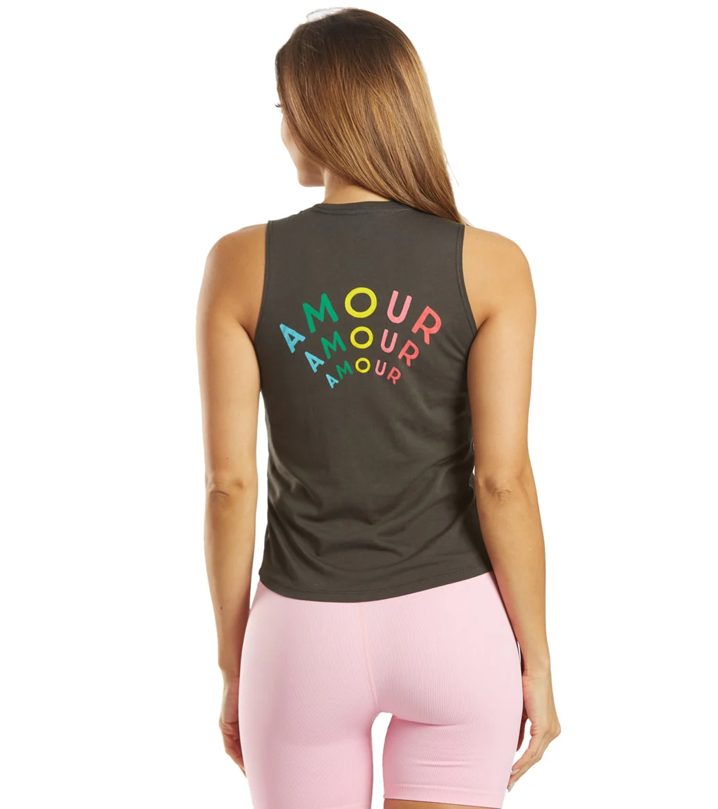 Spiritual Gangster Amour Muscle Tank