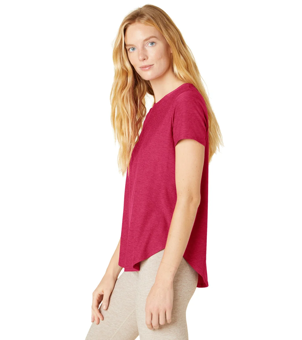 Beyond Yoga Featherweight Spacedye On the Down Low Yoga Tee