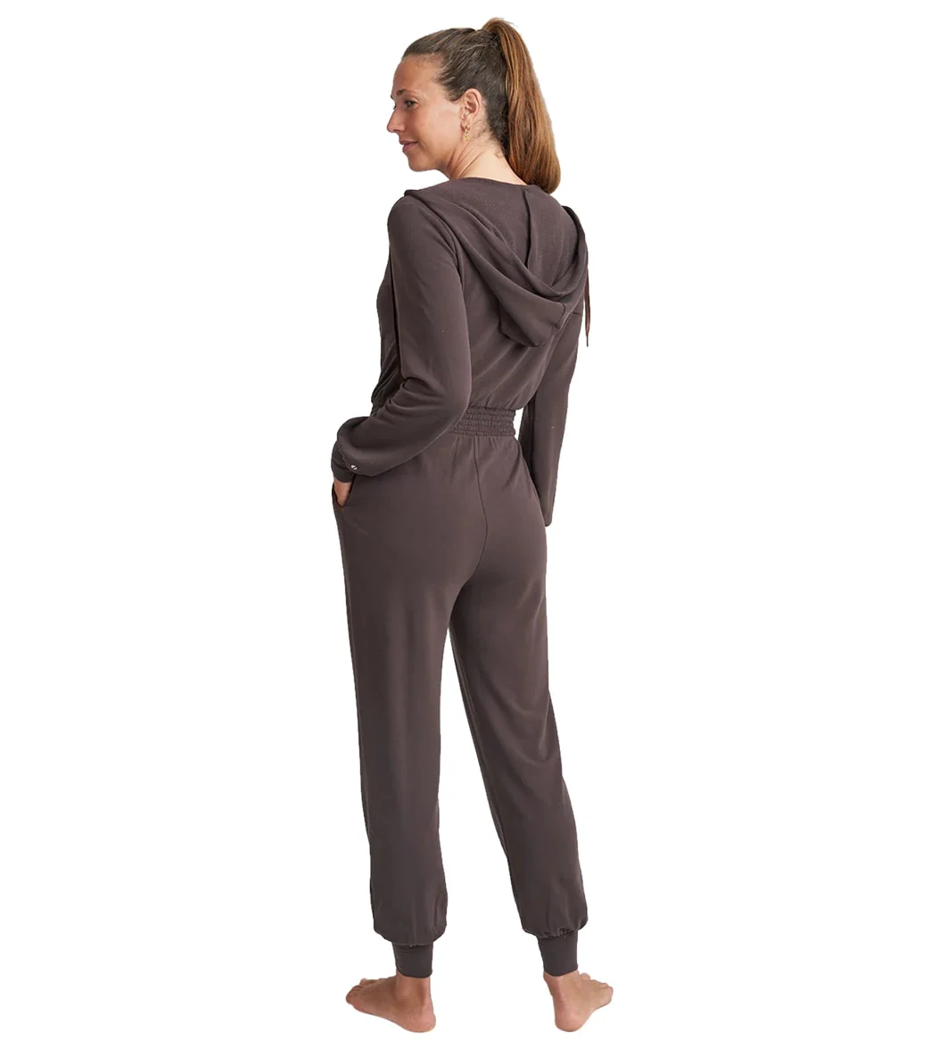 Thrive Societe Hooded Suprlice Jumpsuit