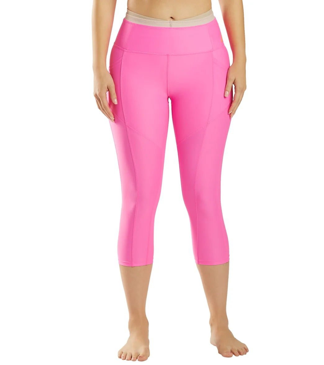 Free People White Water Yoga Leggings