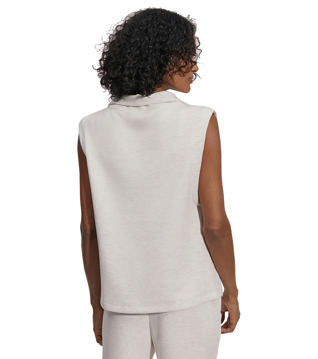 Varley Magnolia Half Zip Tank
