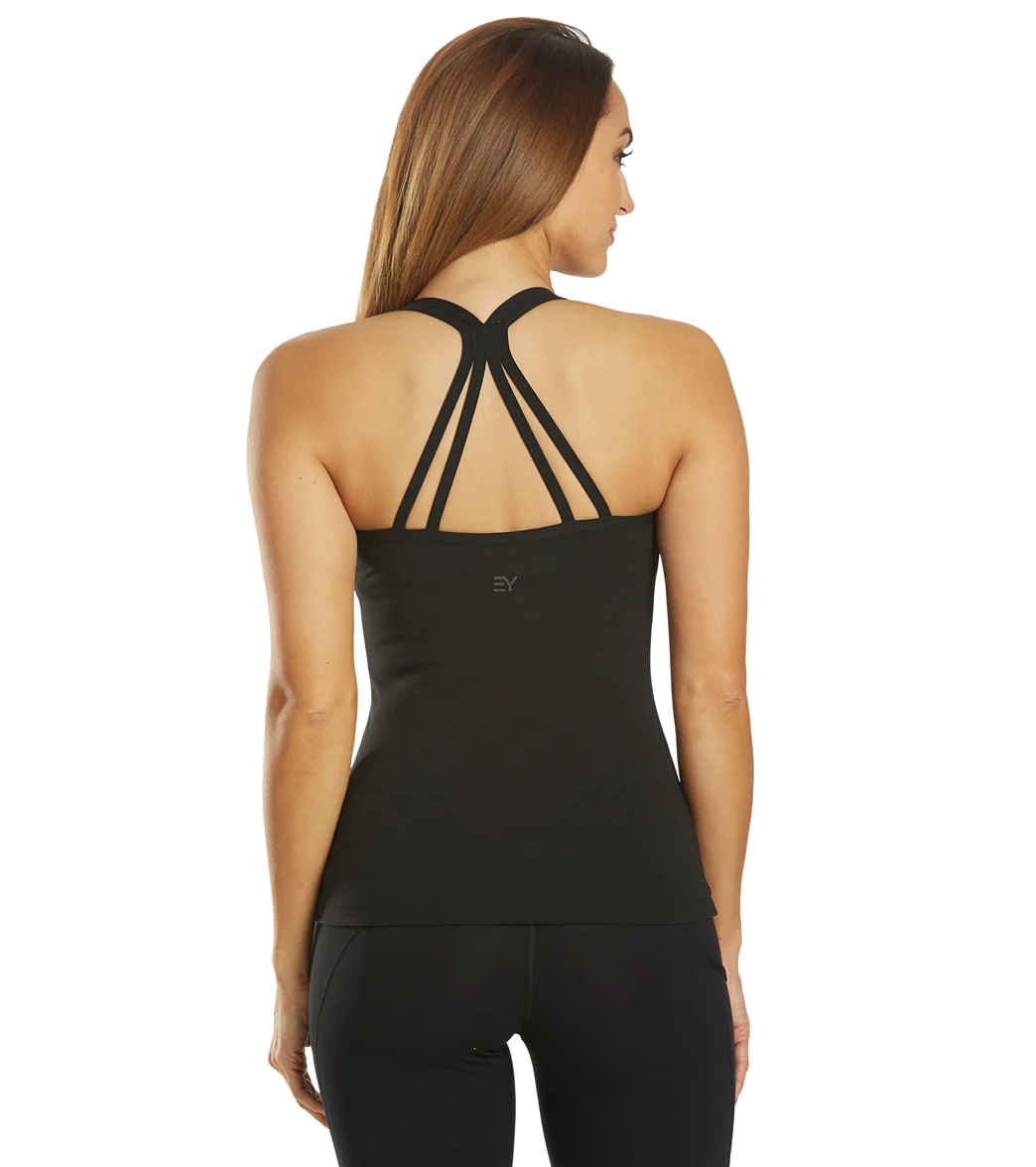 Everyday Yoga Bliss Solid Double Strap Support Tank