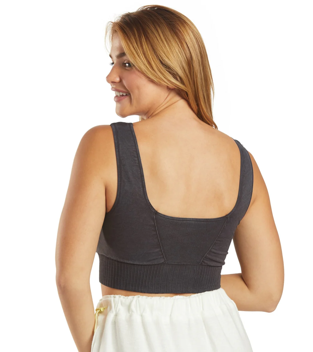 Free People Good Karma Square Neck Sports Bra