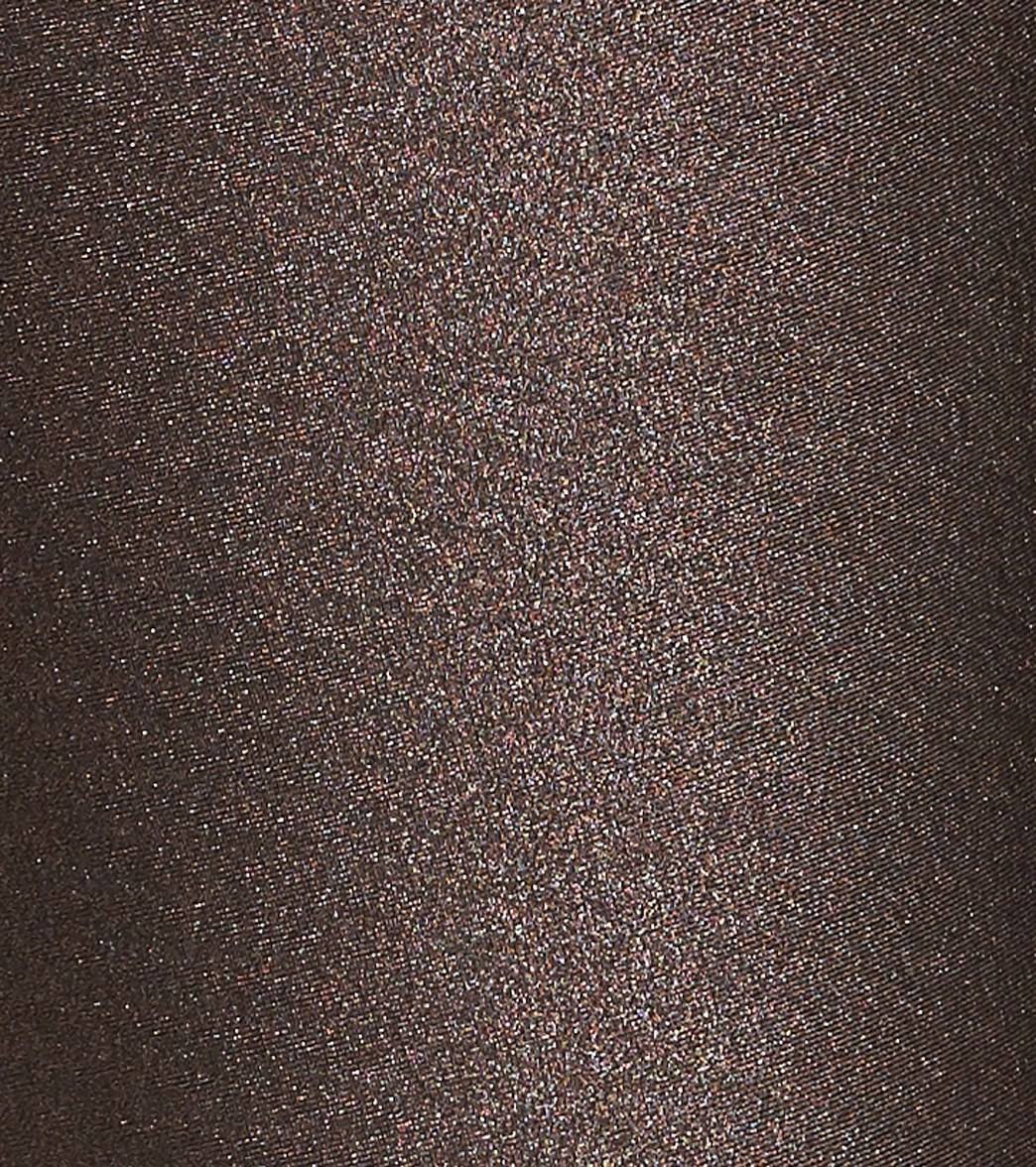 Onzie High Waisted Basic 7/8 Yoga Leggings Plum Sparks