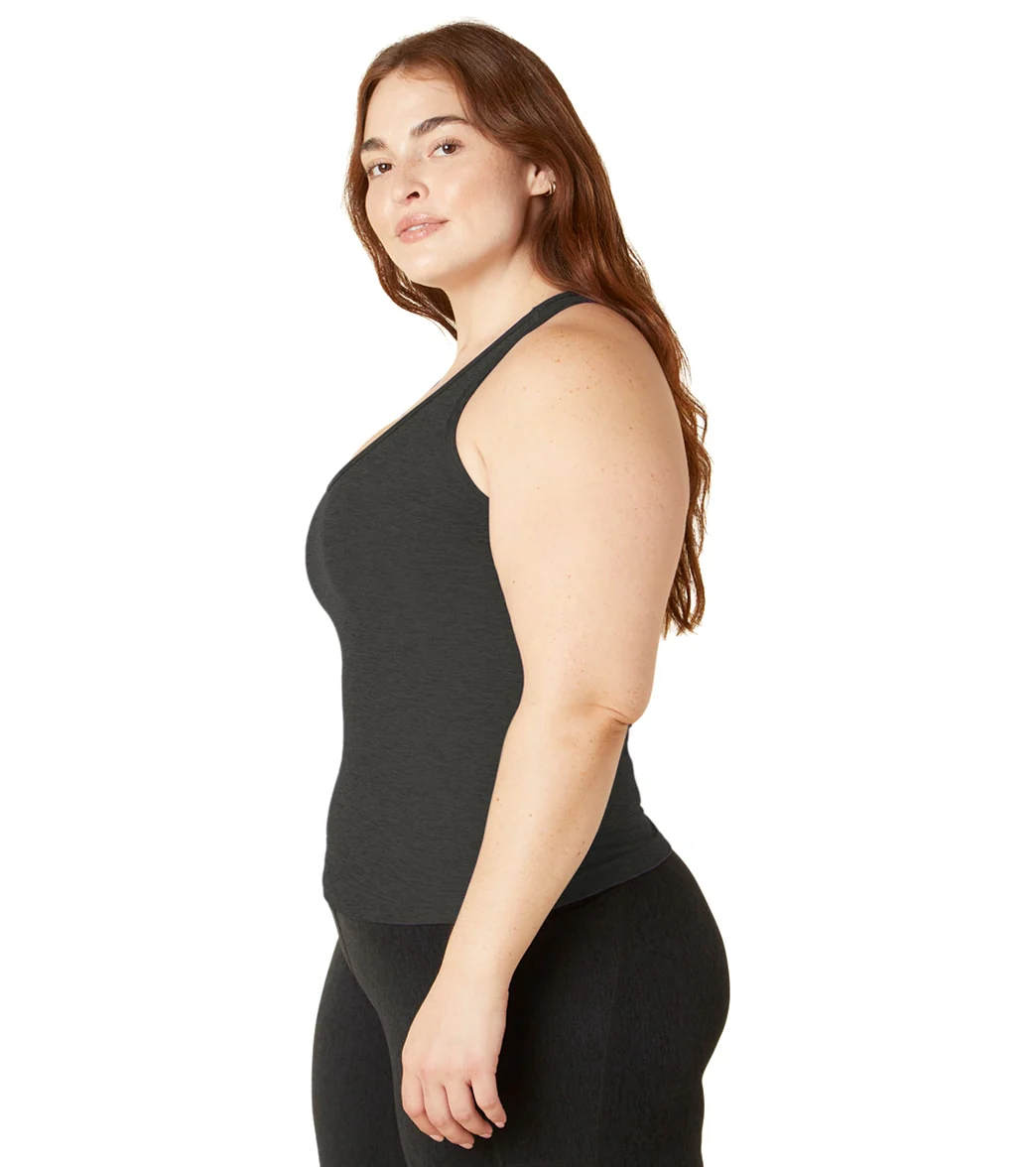 Beyond Yoga Plus Size Spacedye Step Up Racerback Tank