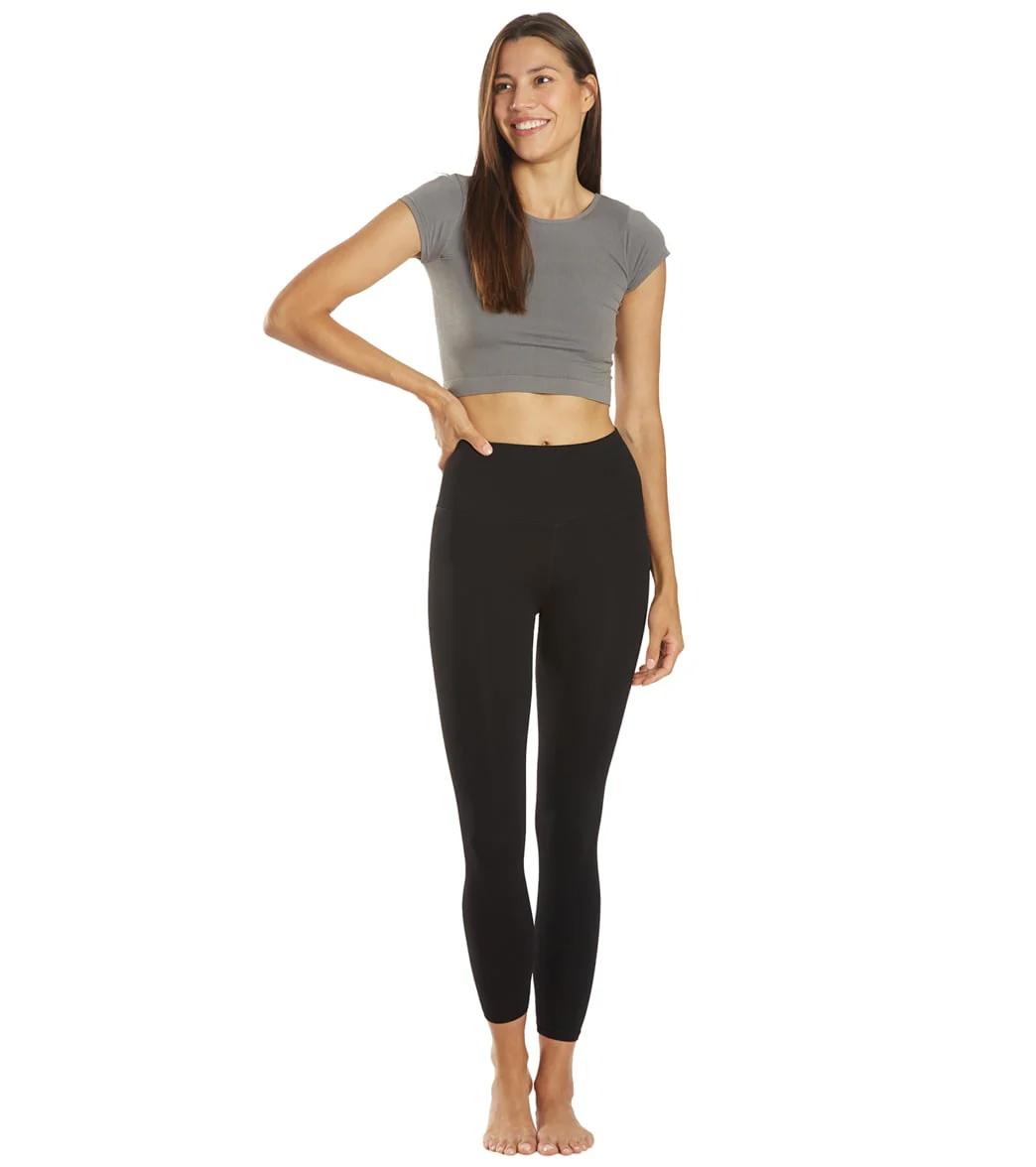 Free People Cap Sleeve Seamless Crop