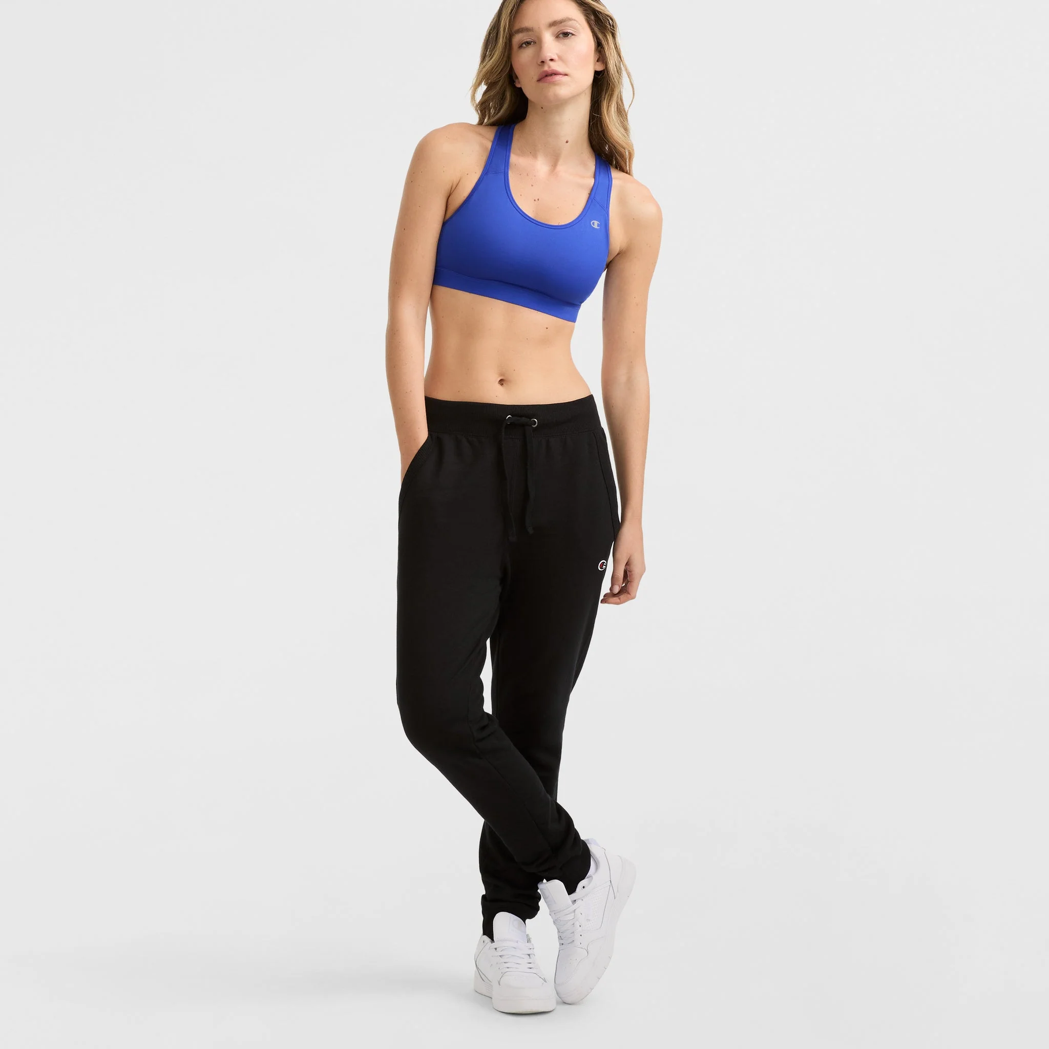 Compression Sports Bra, C Logo