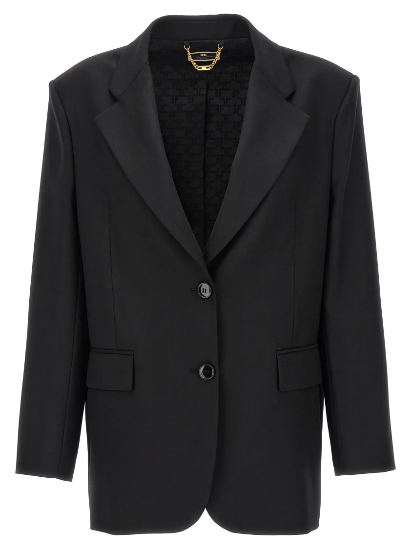 Double-Breasted Wool Blazer