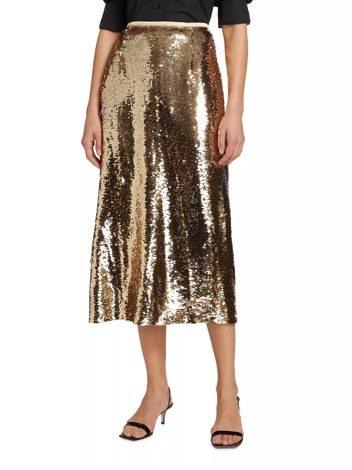Wray Skirt In Gold
