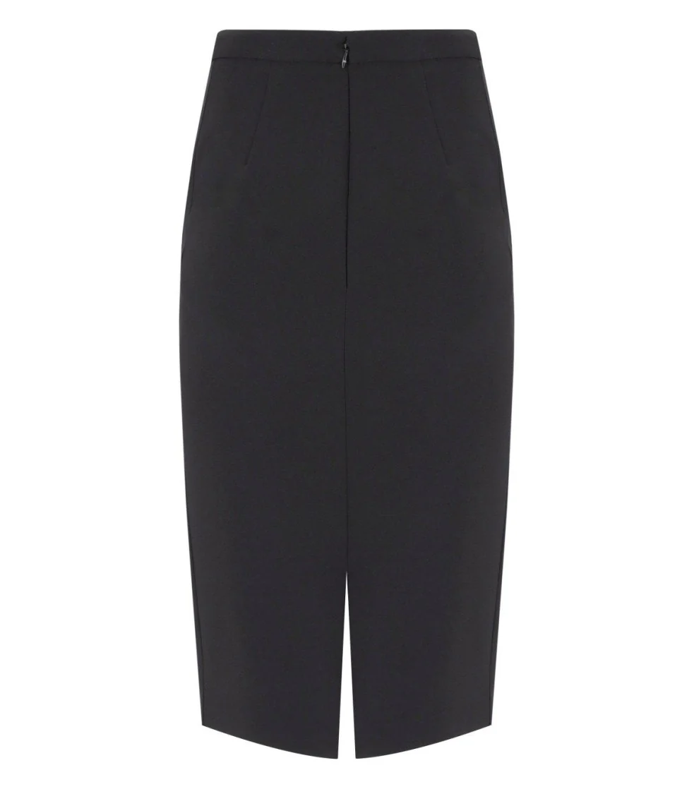 Black Skirt With Logo