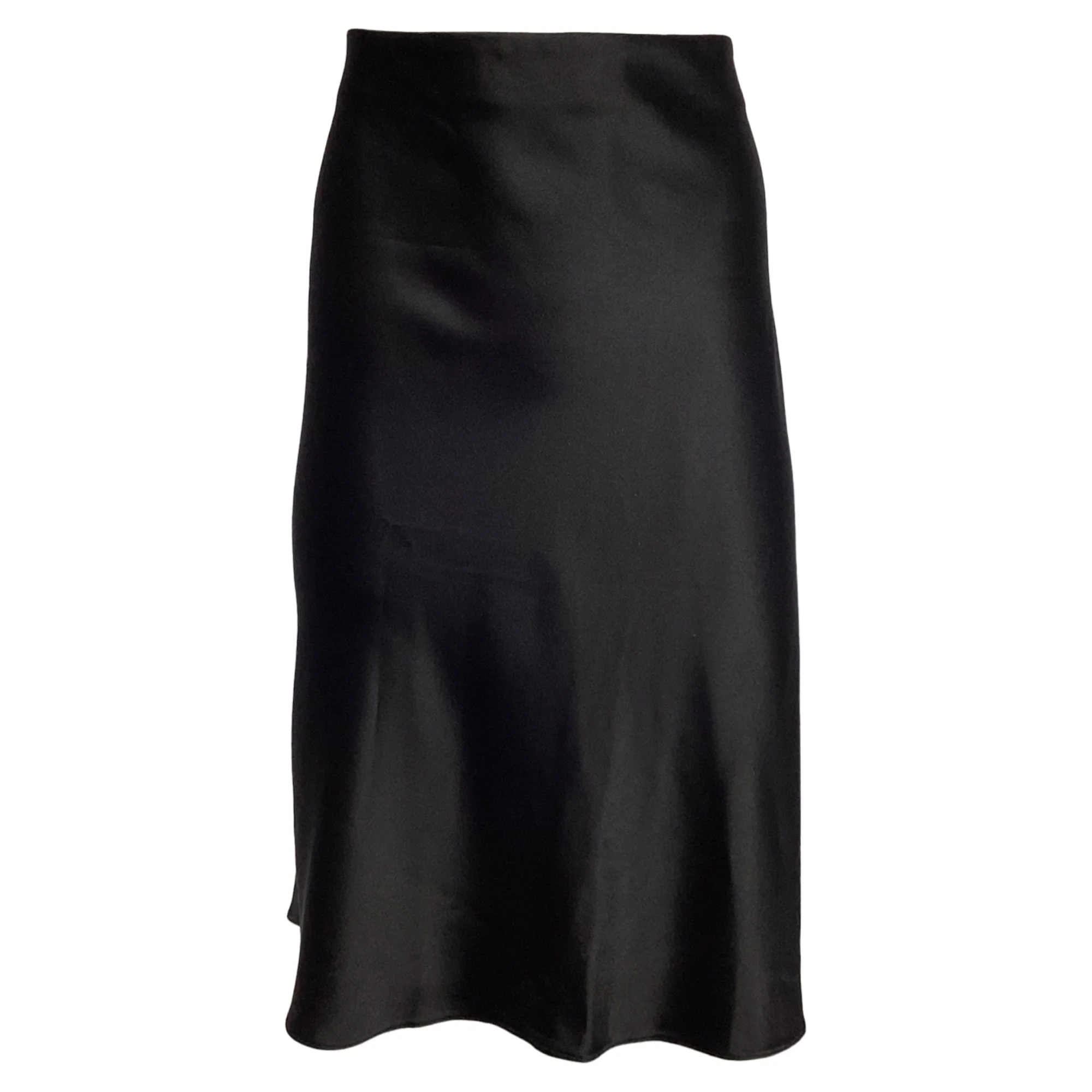 Akris Punto Midi Flared Skirt in Black Triacetate