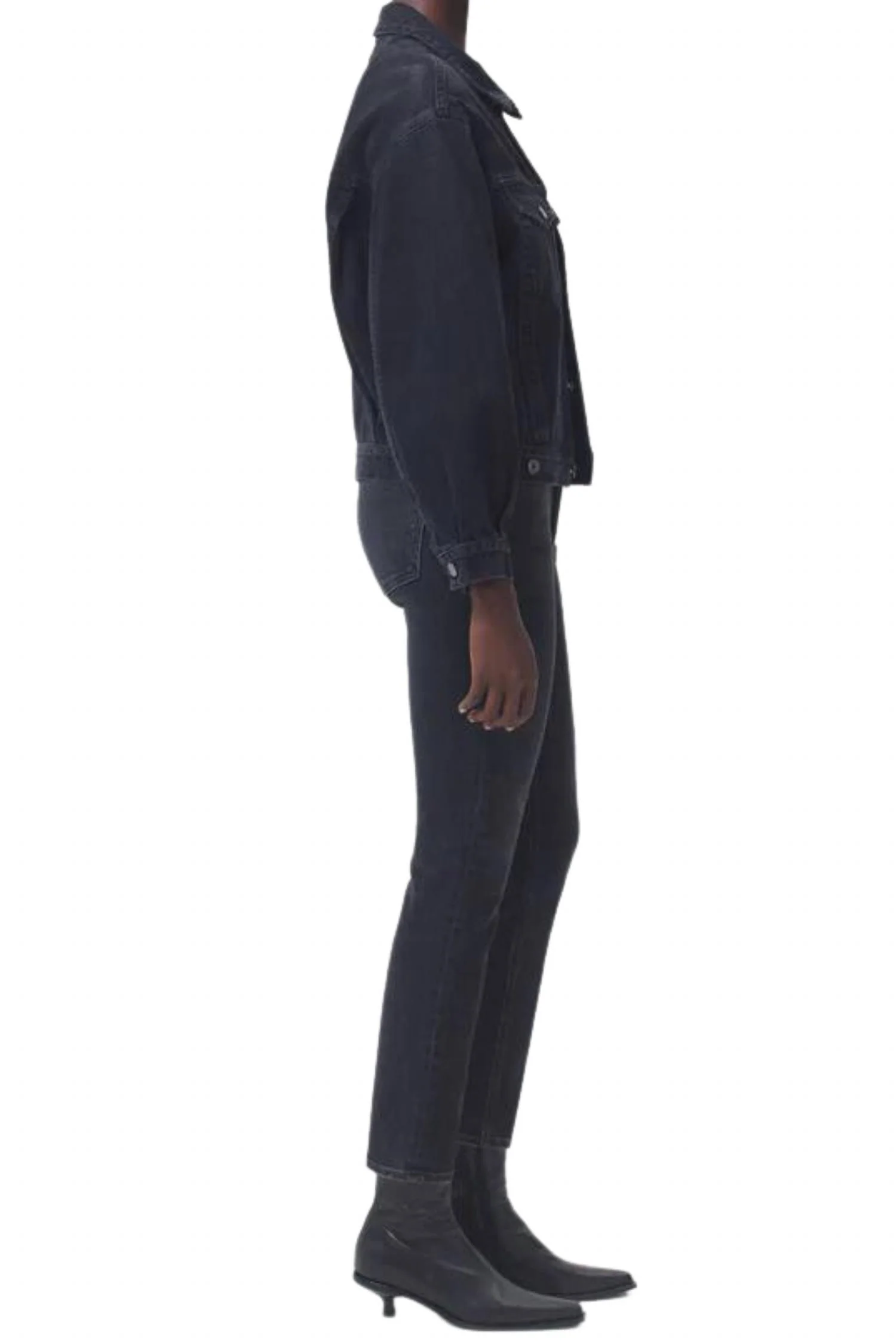 Nico High Rise Slim Fit In Black