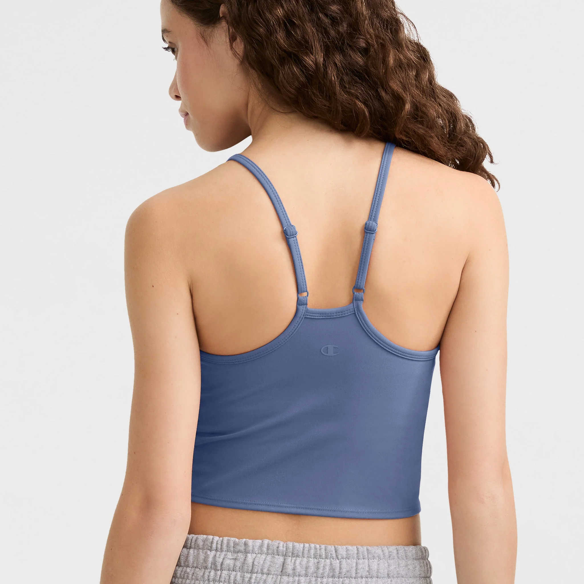 Soft Touch Longline Cami, Shelf Bra, C Logo