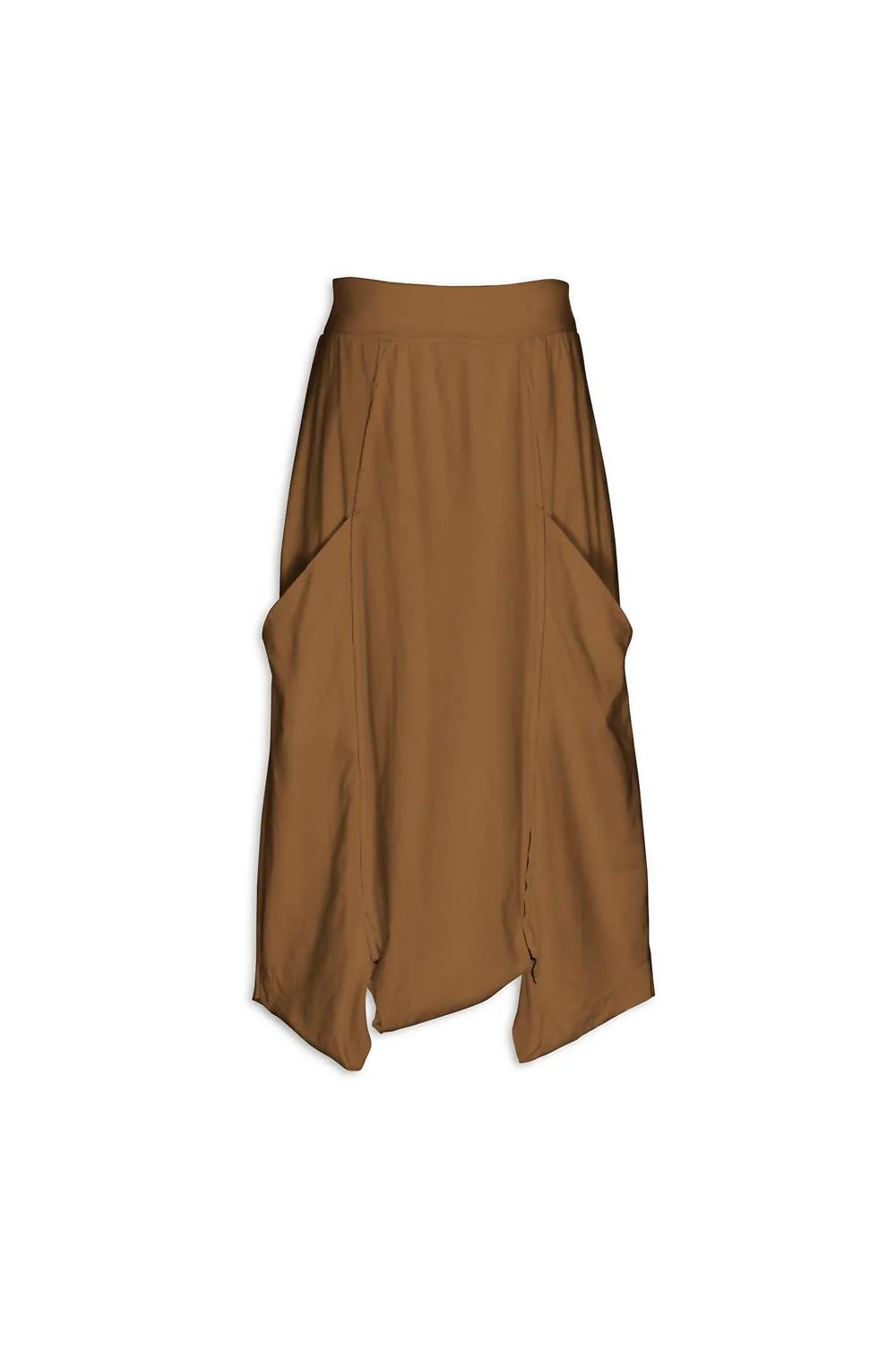 Turn Skirt In Camel