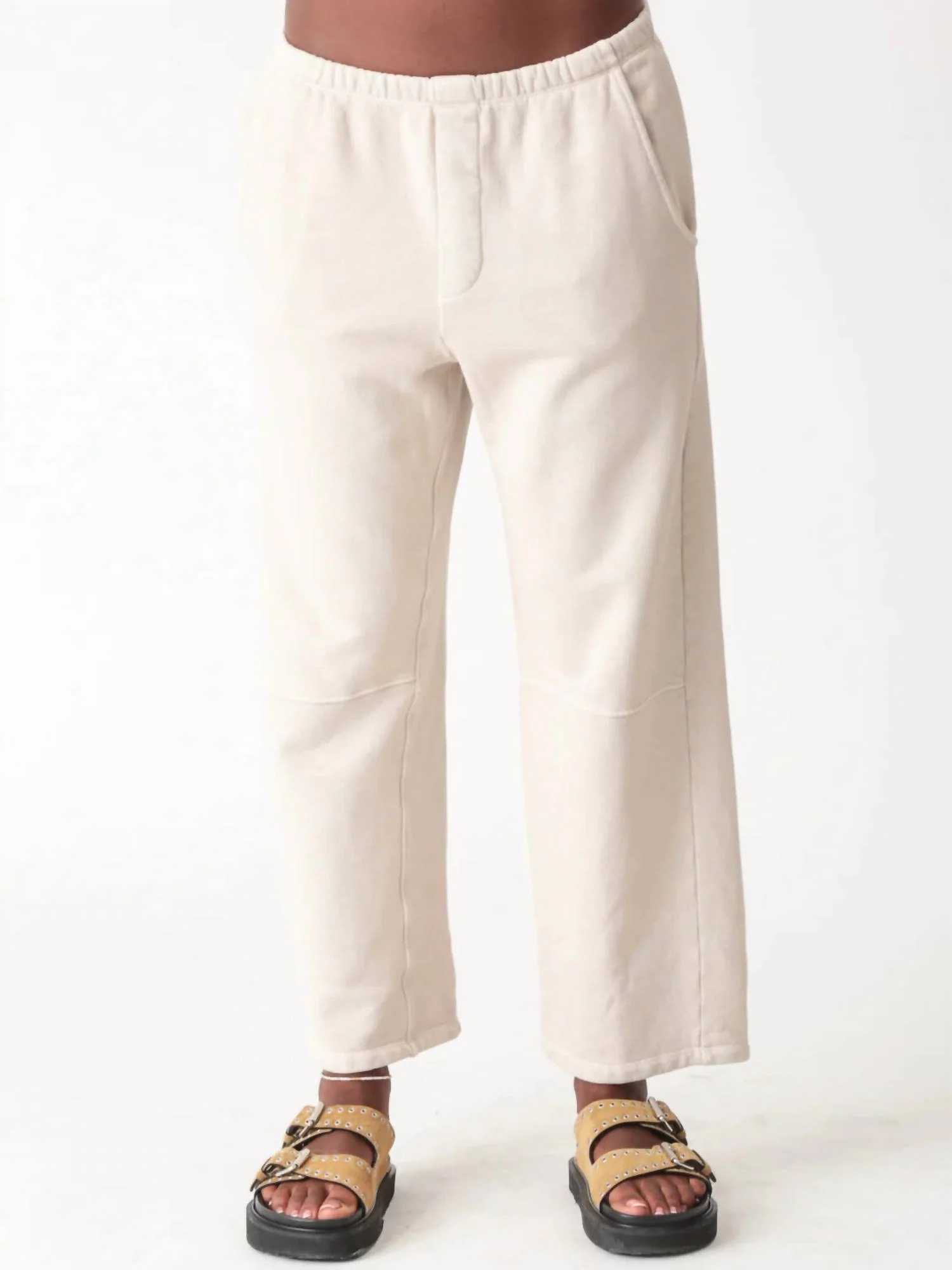 Barrel Sweatpant In Stone