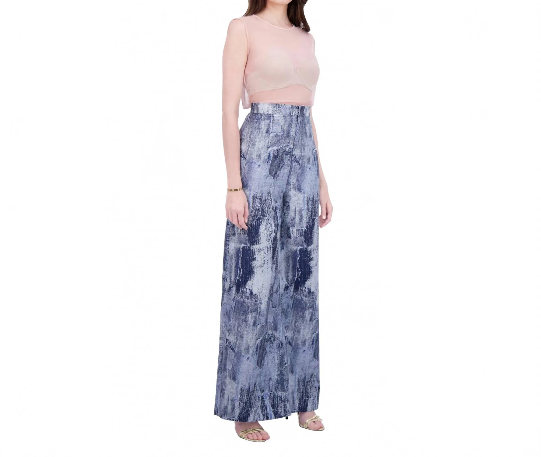 Boundless Pant-Skirt In Stormy Admiral Blue
