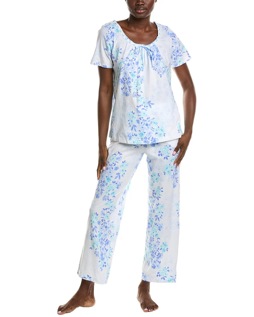 Carole Hochman 2pc Long Pajama Set