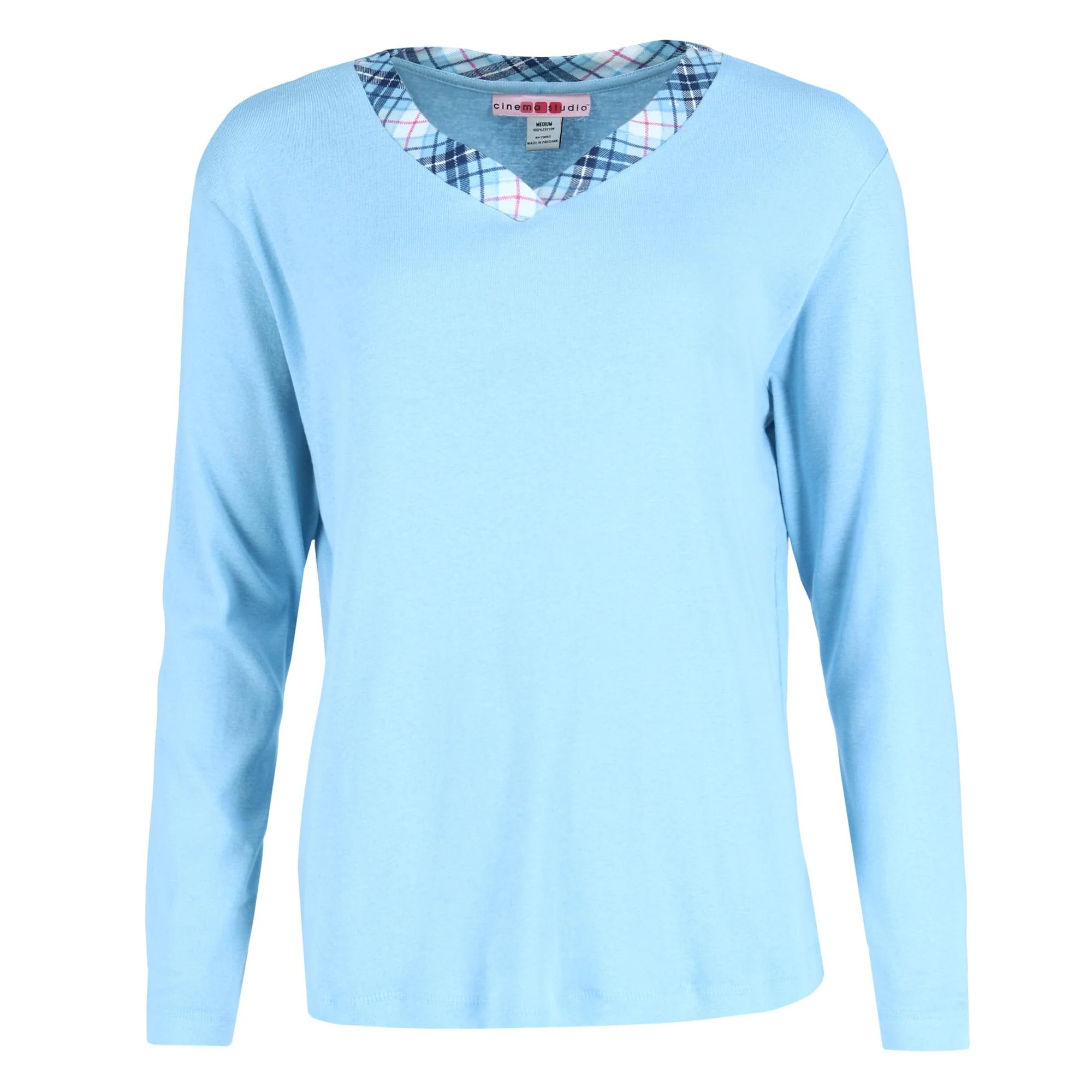 Women's Long Flannel Pajama Set