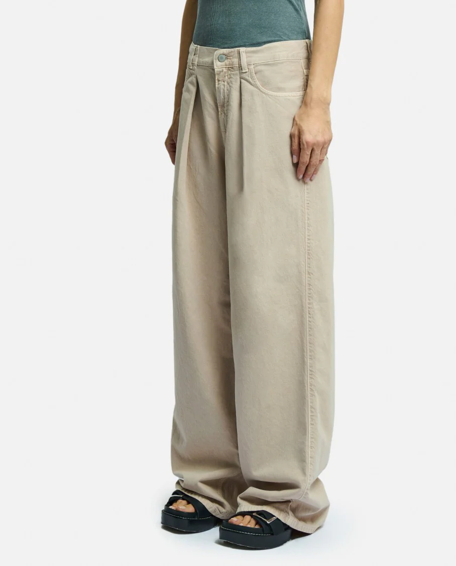 Candy Twill Wide Pants