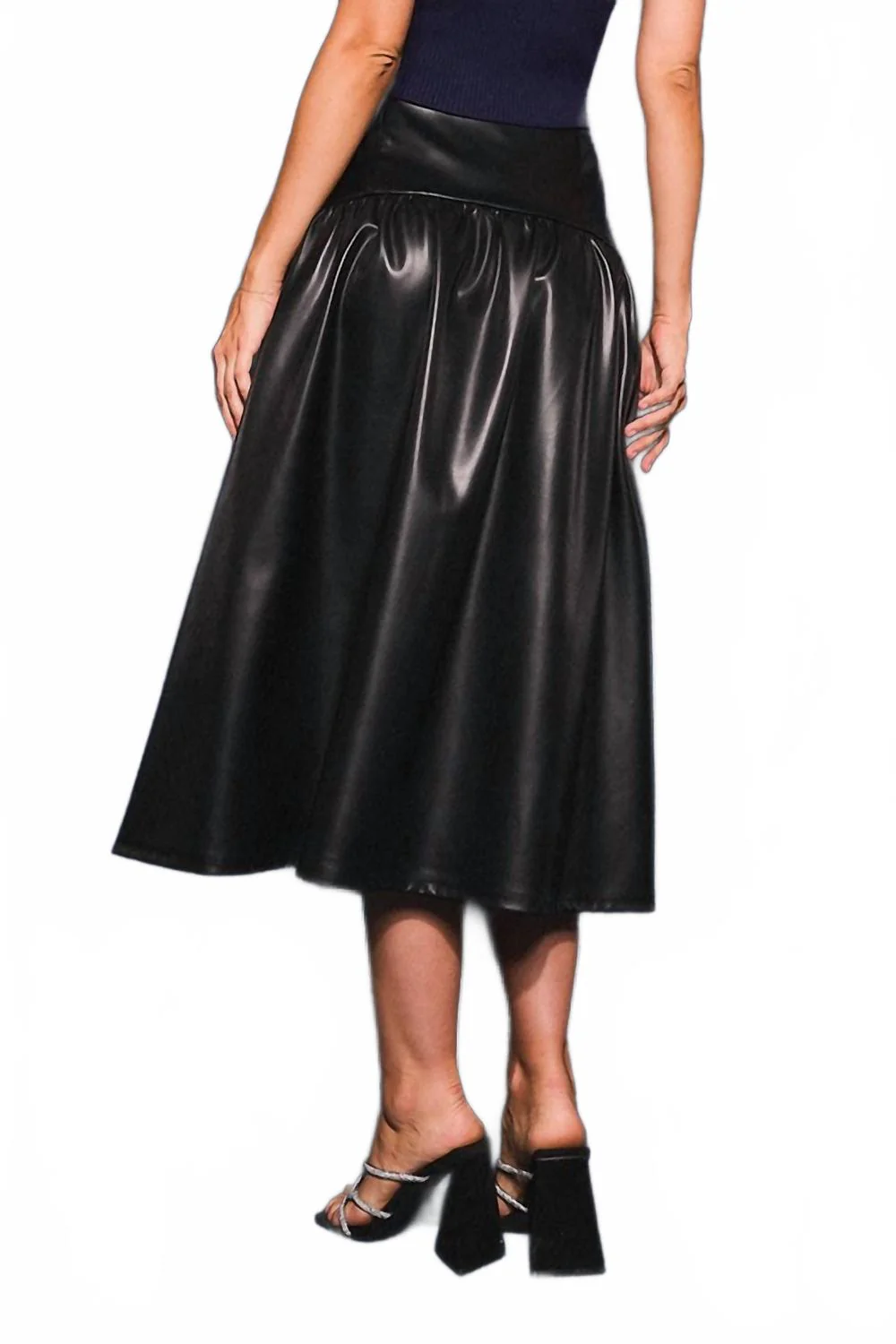 Zaira Midi Skirt In Black