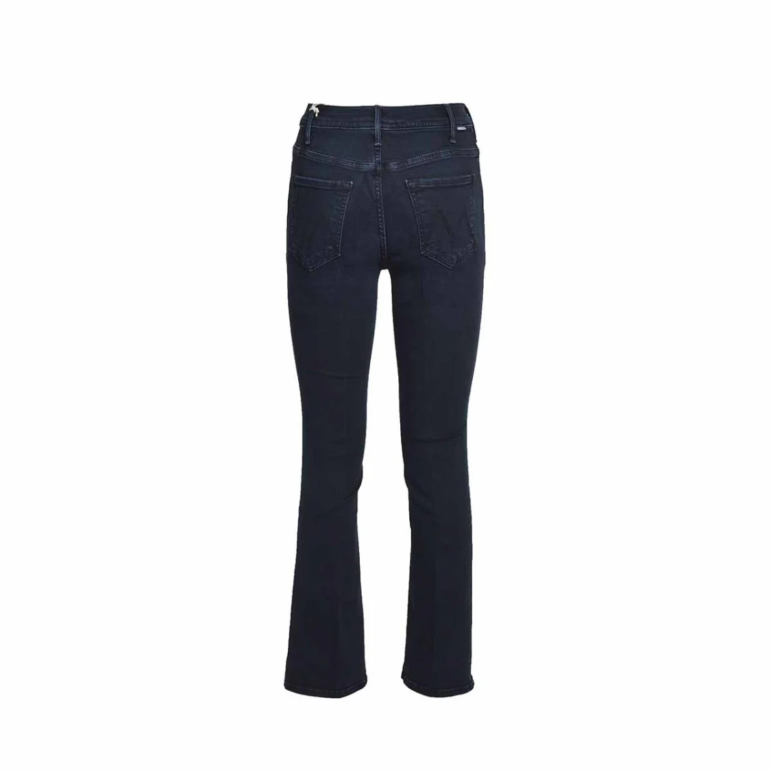 The Hustler Ankle Cotton Jeans Dark Blue Mother