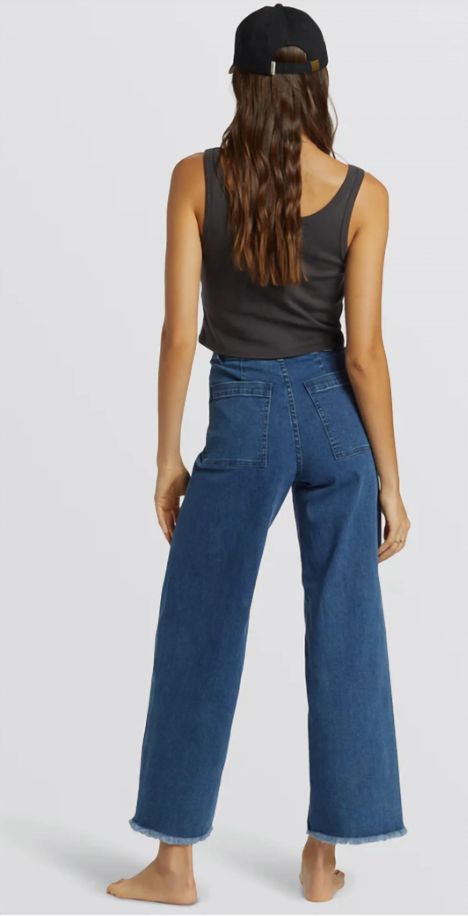 Free Fall Wide Leg Jean In Indigo