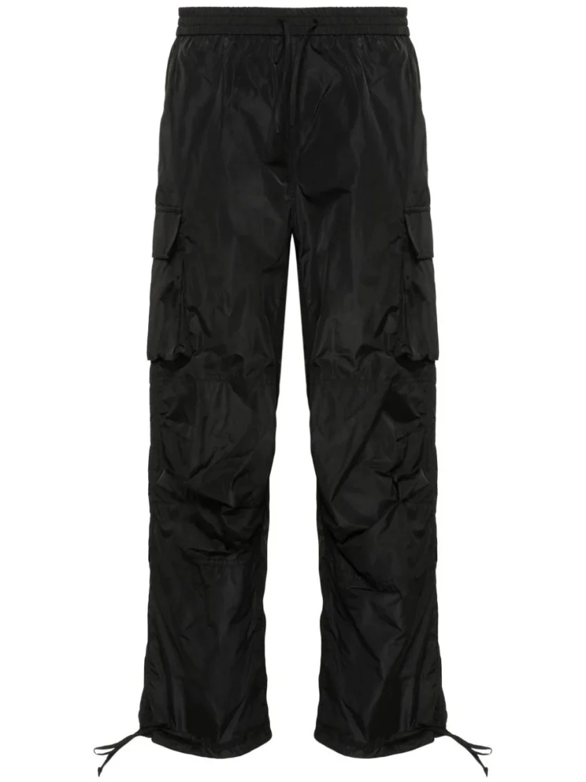 Relaxed-Fit Trousers With Drawstring Waist