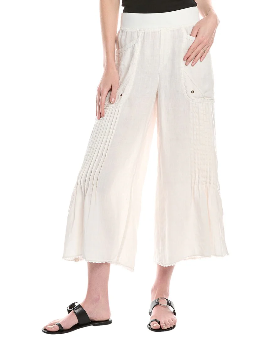 XCVI Brielle Linen Gaucho Pant