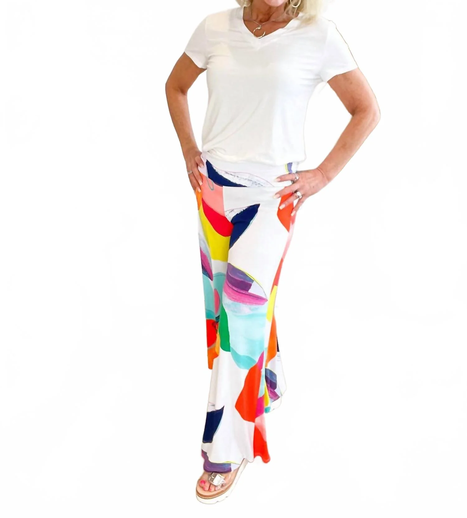 Women's Pilazzo Pants In Multi