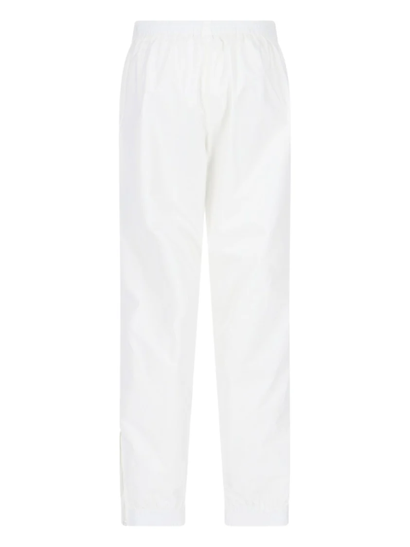 Mirror Tracksuit Bottoms – White