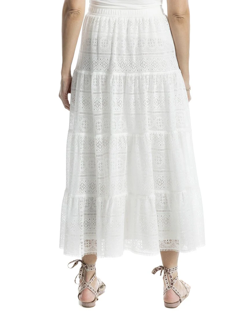 Max Studio Tiered Maxi Skirt