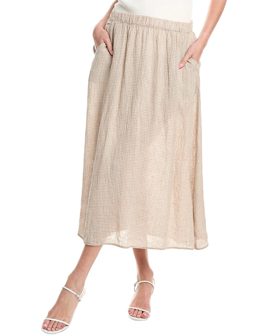 EILEEN FISHER Linen Maxi Skirt